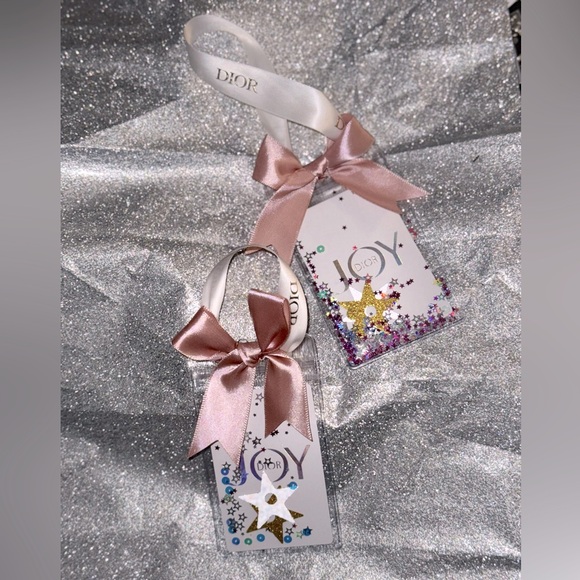 DIOR DECK THE HALLS-2 SHAKER ORNAMENTS - Picture 2 of 10